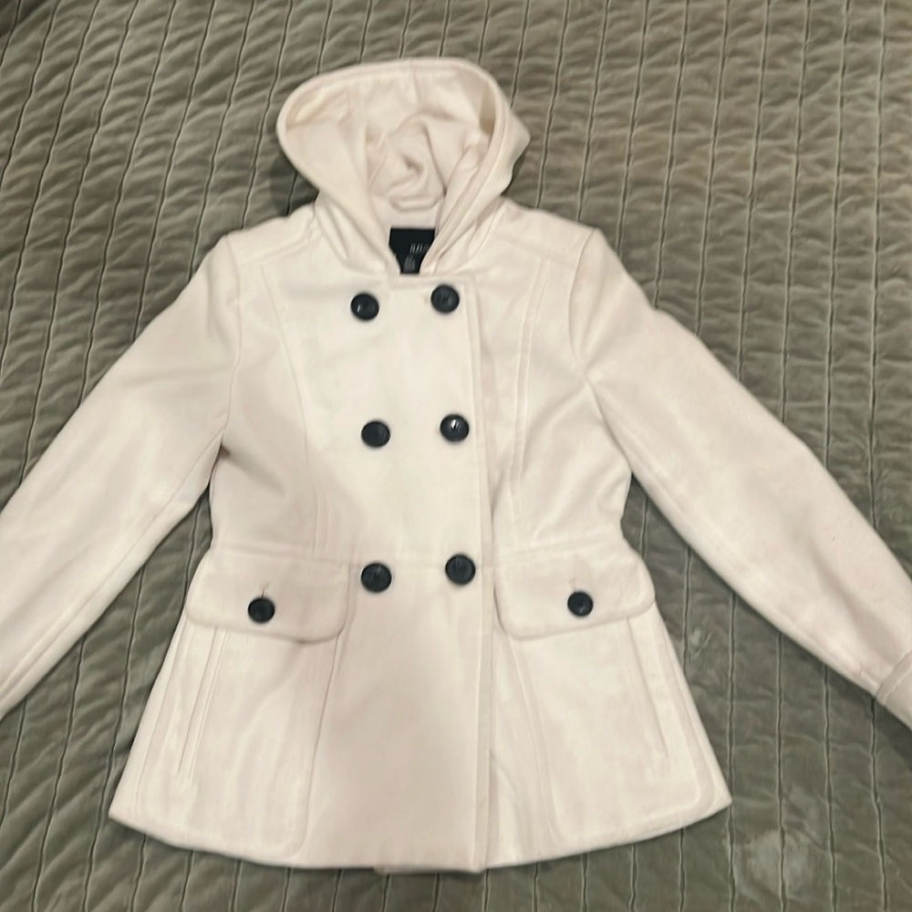 ANA off white pea coat 🧥